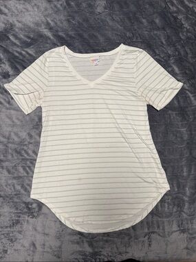 LulaRoe medium striped tunic M